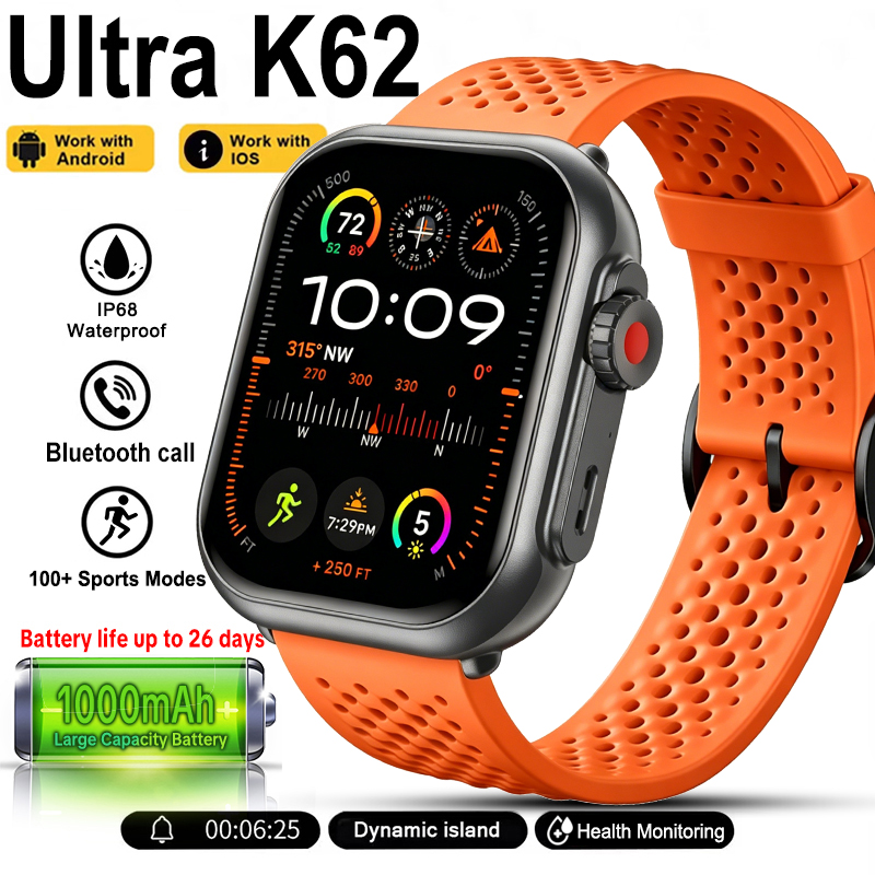 Smartwatch Batam - Novo Relógio Inteligente Ultra K62 para