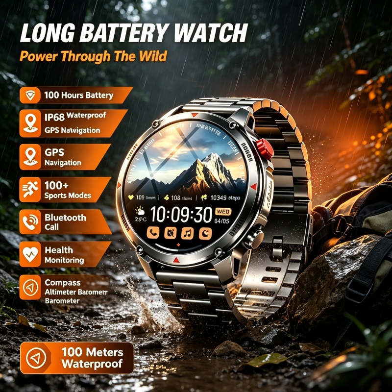 Smartwatch Batam - 2026 Novo Smartwatch T-Rex3 Pro com