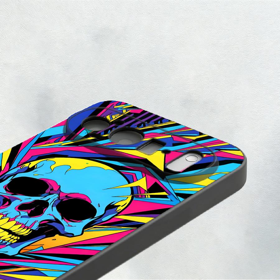 Capa Neon Pop Art Skull para G - Google Pixel 9 Pro avaliação e preço