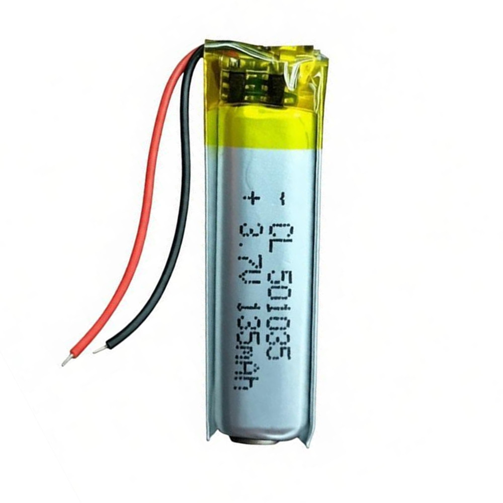 10PCS 3.7V 135mAh 501035 Bater - Smartwatch Headset avaliação e preço