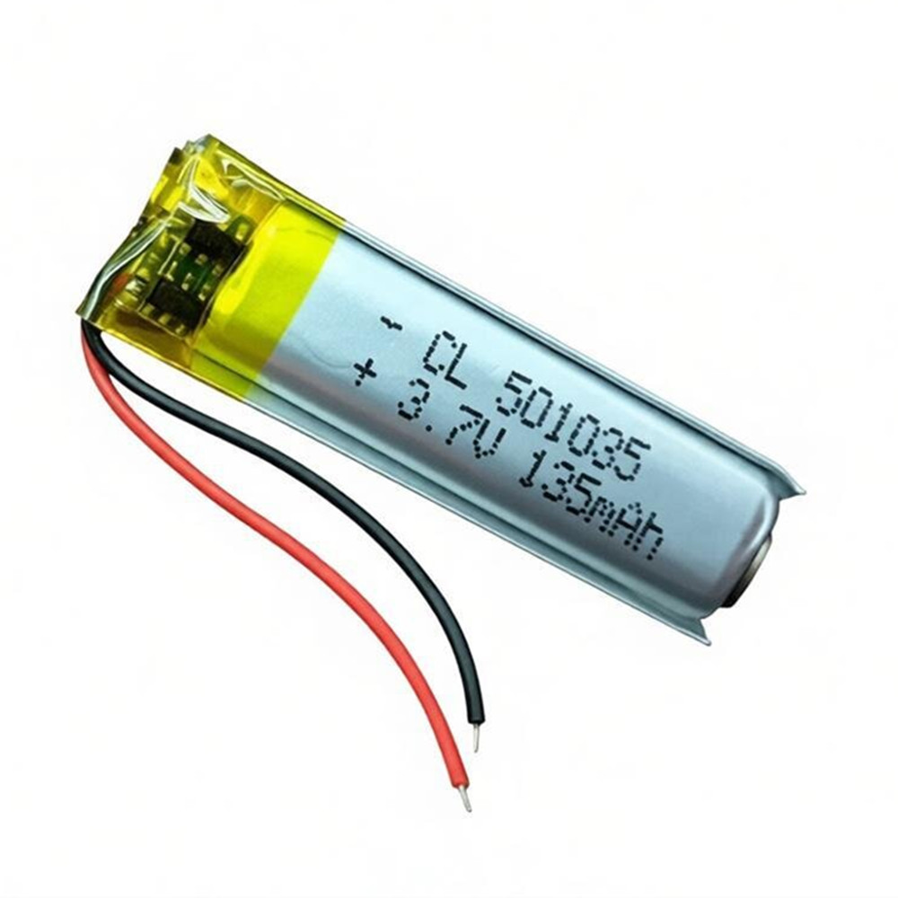 10PCS 3.7V 135mAh 501035 Bater - Smartwatch Headset avaliação e preço