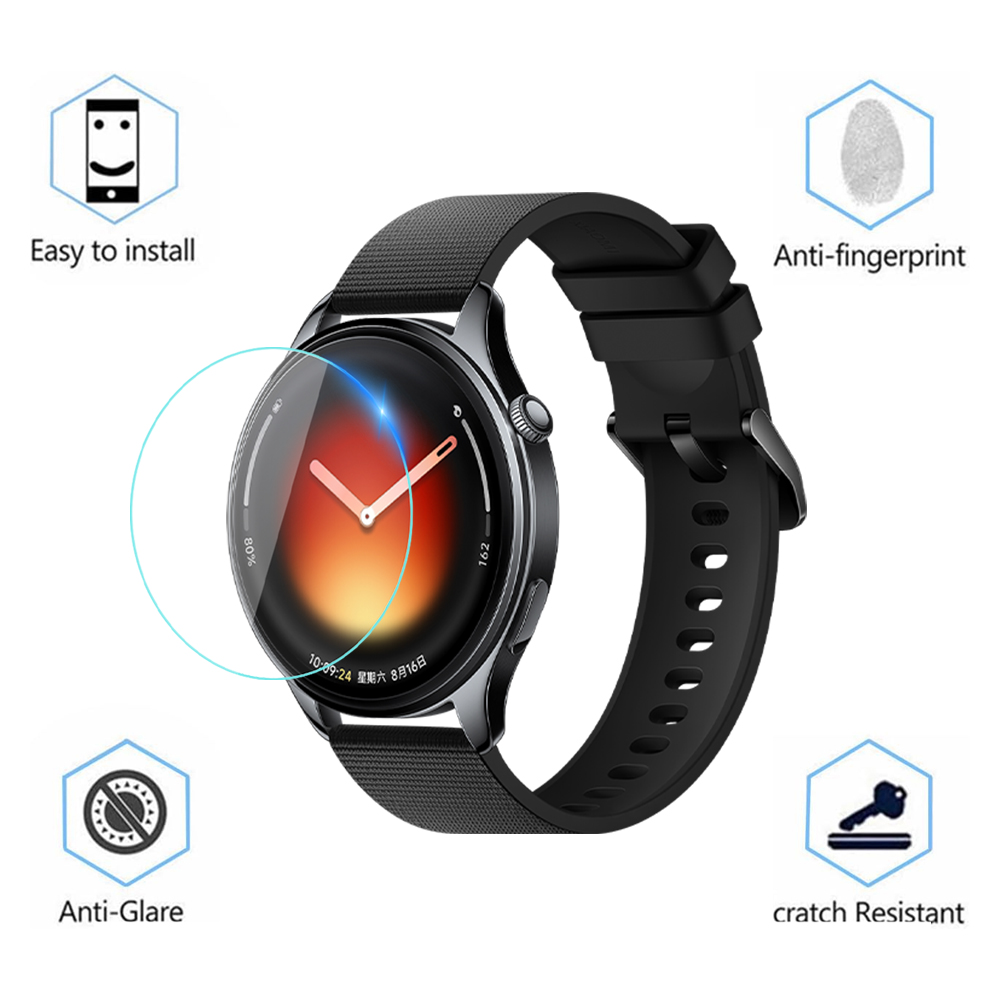 Vidro temperado para xiaomi wa - Watch Face Protector avaliação e preço