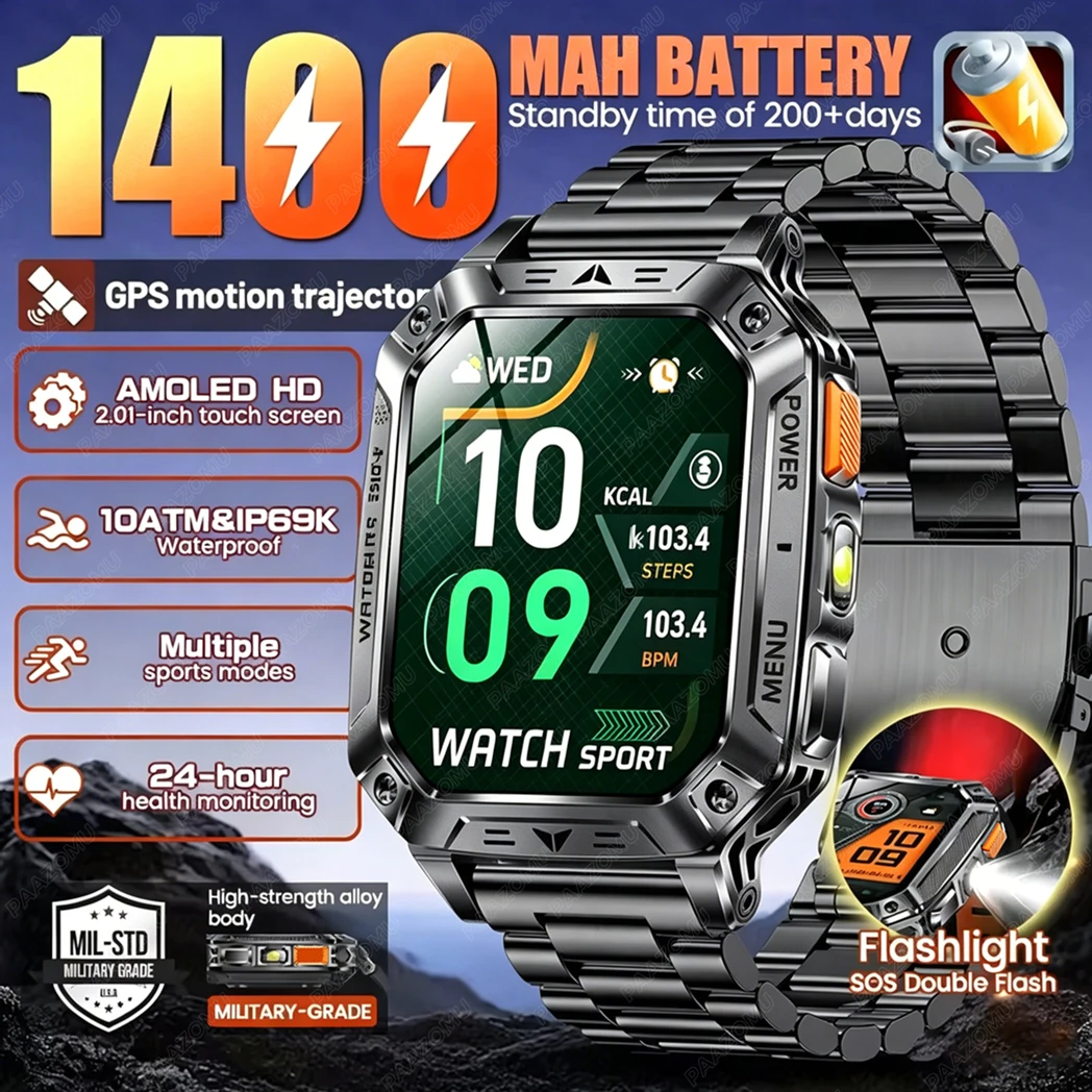 Novo Smartwatch Masculino 2026 - Smartwatch Batam avaliação e preço