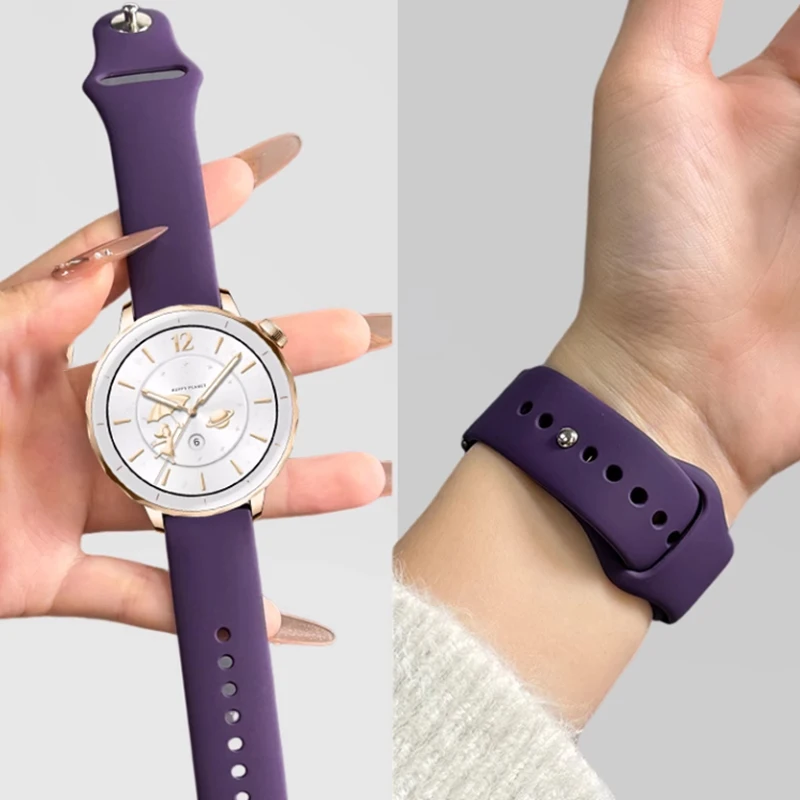 Pulseira de relógio de silicon - Fossil Smartwatch Accessories avaliação e preço