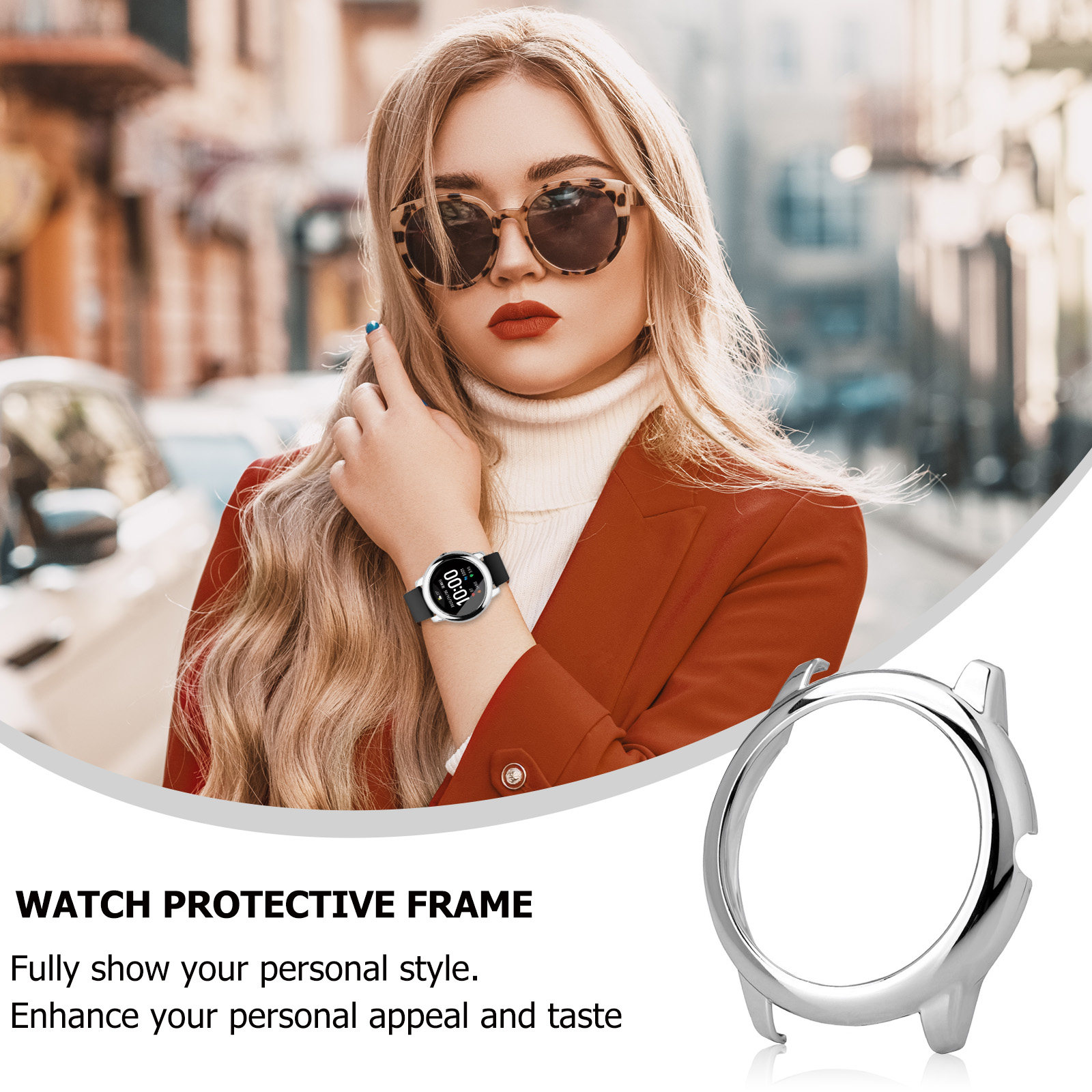 1 unidade de capa protetora pa - Smartwatch Case avaliação e preço