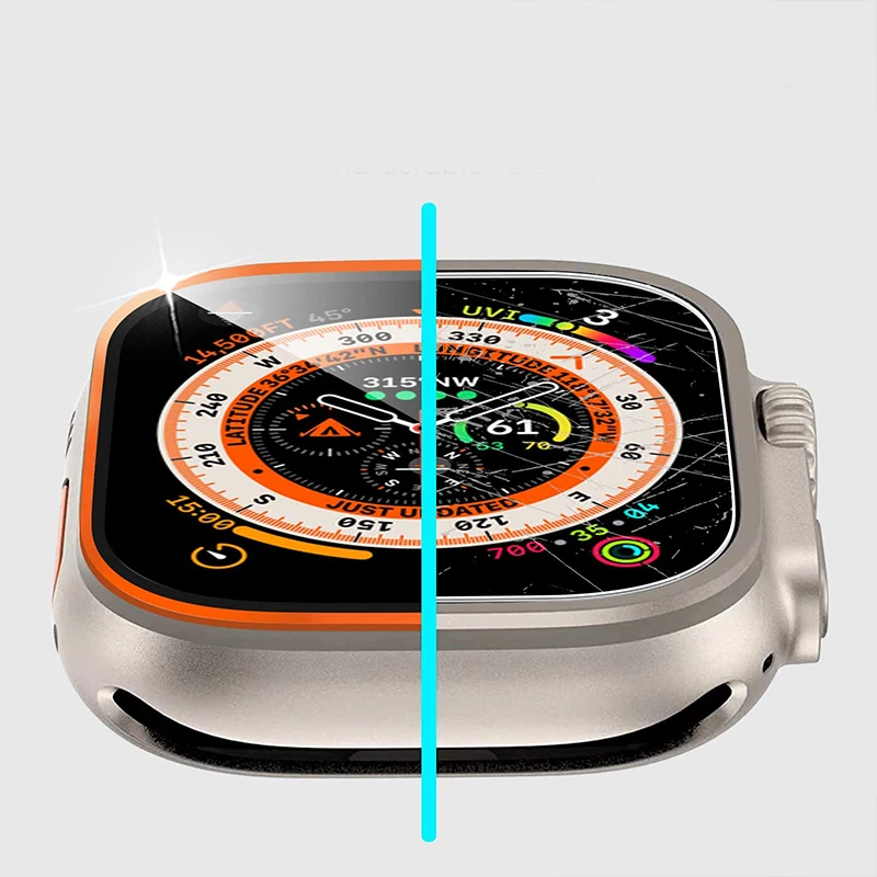 Película de vidro temperado pa - Apple Smartwatch Accessories avaliação e preço