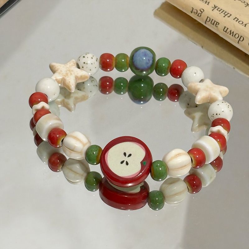 Pulseira Feminina Retrô de Con - Ceramic Link Bracelet avaliação e preço
