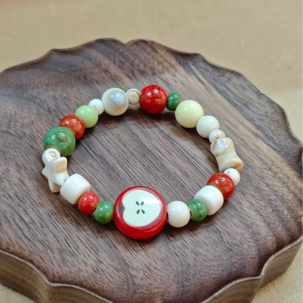 Pulseira Feminina Retrô de Con - Ceramic Link Bracelet avaliação e preço