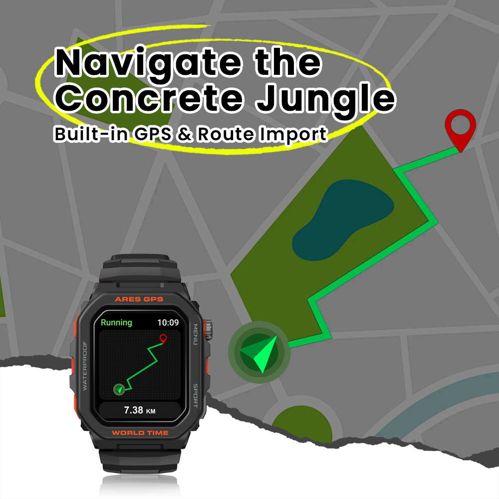 Novo zeblaze ares gps relógio  - Smartwatch Nexus avaliação e preço