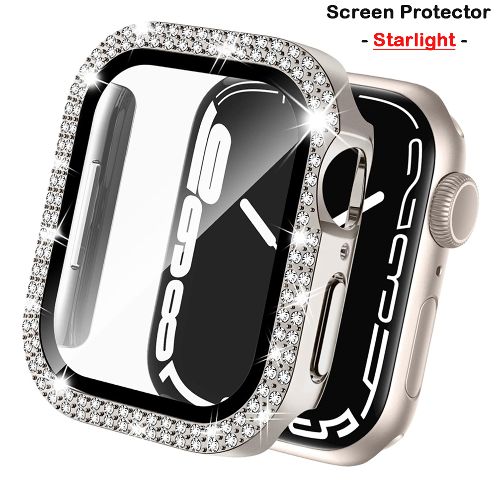 Capa de diamante para apple wa - Smartwatch Band Accessories avaliação e preço