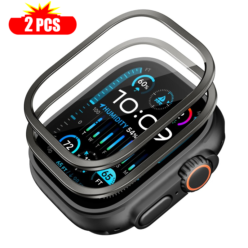 2 pçs vidro temperado para app - Apple Smartwatch Accessories avaliação e preço