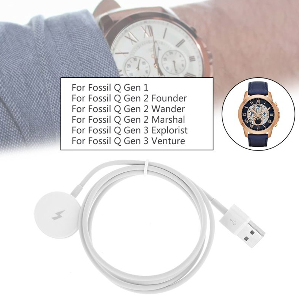 Cabo Carregador USB para Relóg - Fossil Smartwatch Accessories avaliação e preço