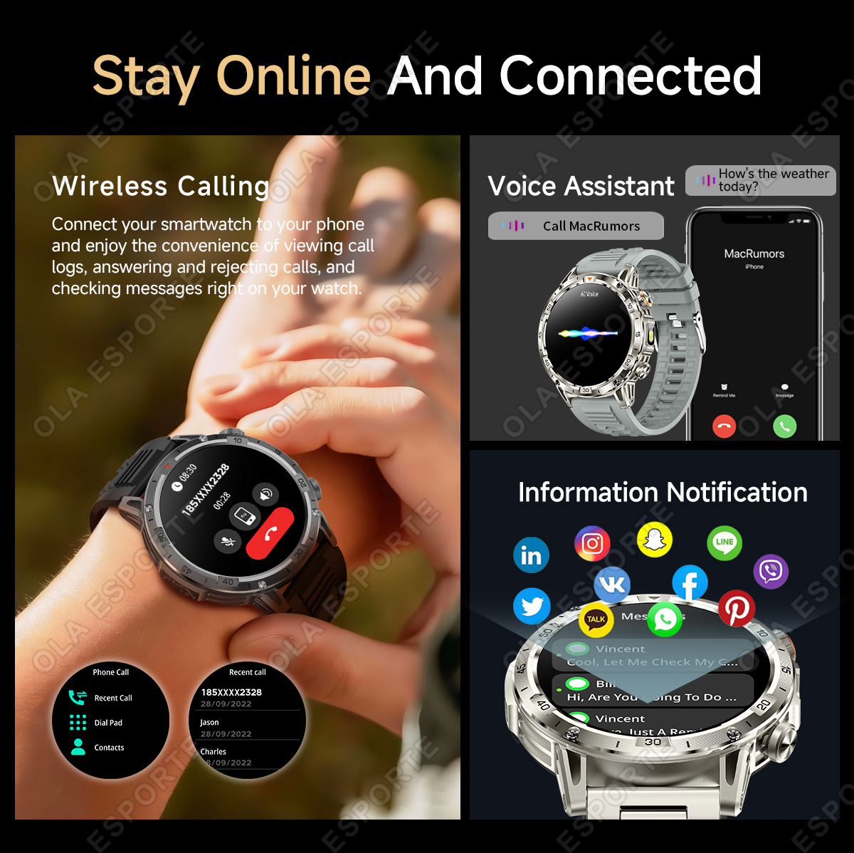 Novo Smartwatch GPS 2026 para  - Smartwatch Batam avaliação e preço